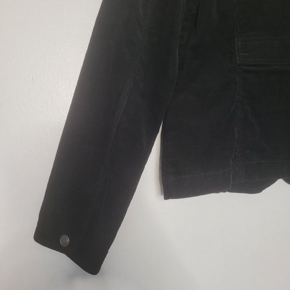 Reitman's Black Corduroy Blazer Jacket Size 7 - Picture 6 of 8